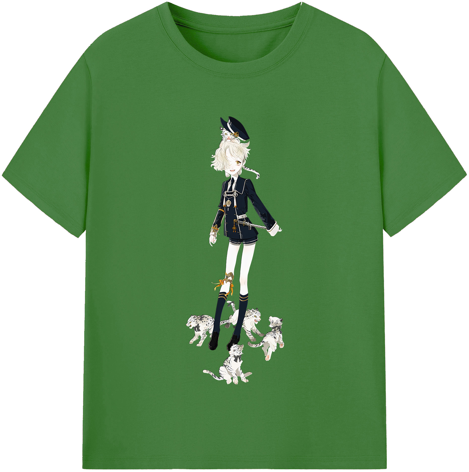 （画像用） 刀剣乱舞 Touken Ranbu レディースカジュアルプリントTシャツ（綿100％）